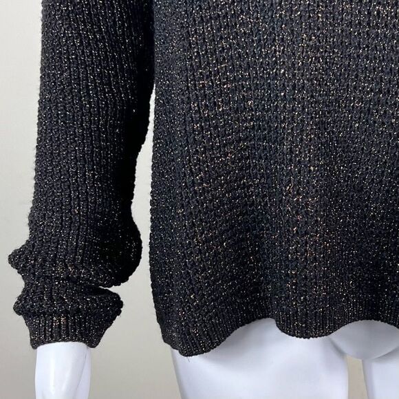 RACHEL by Rachel Roy Tulip Back Metallic-Speckled Sweater - Picture 3 of 10